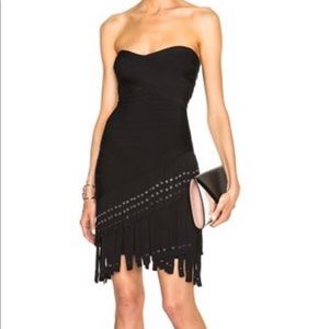 Herve Leger Strapless dress